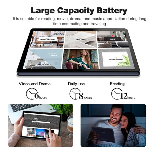 Imagen 7 de 7 de Tablet Pritom M10 10,1'' 3g 2gb 32gb 8mp+2mp Negro