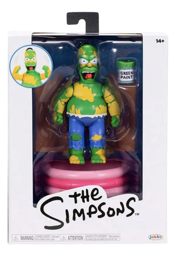The Simpsons Homero Furioso Papá Enojado Figura De Colección