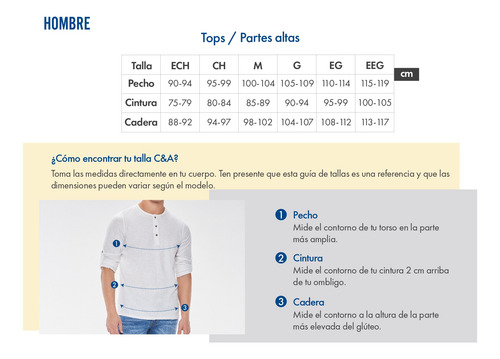 Playera Manga Corta Estampada De Hombre C&a (3019742)