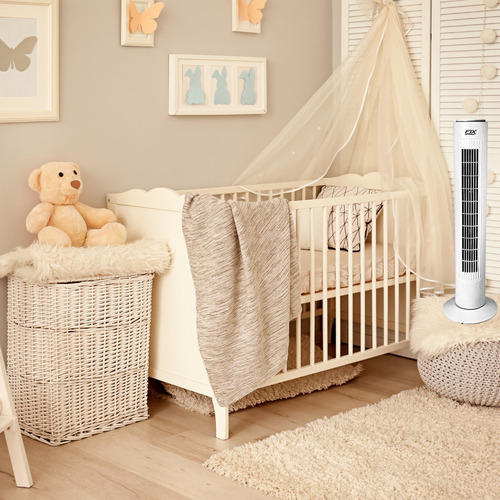 Circulador Ventilador Silencioso Fix 220v 40w Branco Chão
