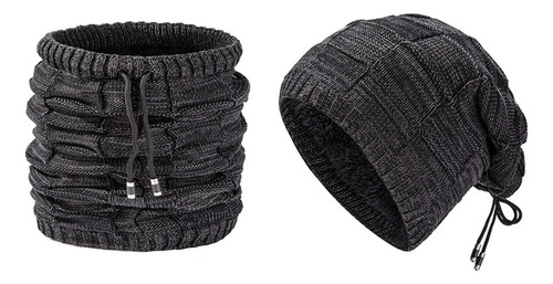 Gorro Y Calentador De Cuello De Invierno De Doble Uso Para D
