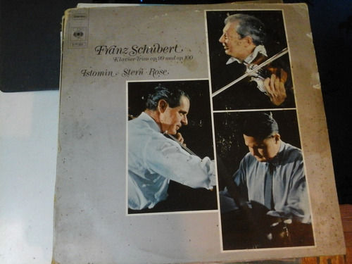 Vinilo 4805 - Franz Schubert - Trio Fur Klavier, Violine