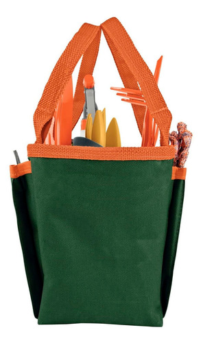 Imagem 3 de 9 de Kit Jardinagem Tramontina Bolsa De Lona 13 Peças Presente