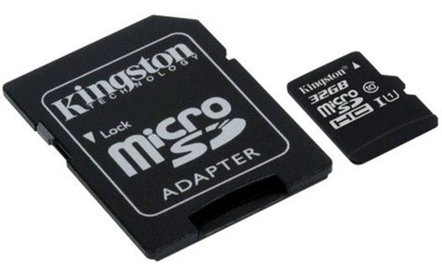 Memoria Micro Sd 32gb Clase 10 Kingston Full Hd Microcentro
