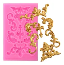 Comprar Molde Silicona Moldura Barroco Repostería Porcelana Yeso