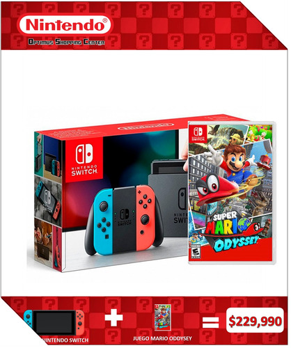 Nintendo Switch + Mario Odyssey