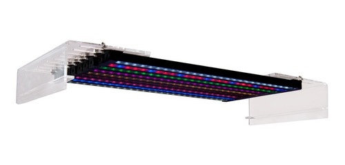 Luminária Led 9 Cores Para Aquário Marinho C/ 70cm 126watts