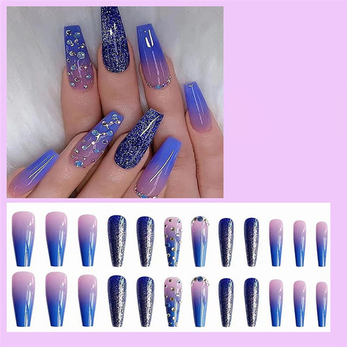 Uñas Postizas Usables A Presión Uso Sostenible De Hermosa