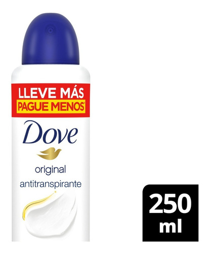 Desodorante Aerosol Dove Original  250 Ml