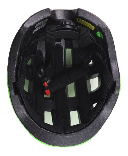 Capacete Infantil Bike Baby Verde Meninos 4 À 8 Anos 48-52cm