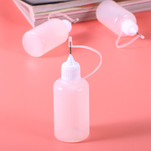Aplicador De Botellas De Pegamento Con Punta De Aguja, 10 Un