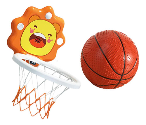 Mini Aro De Baloncesto Juguete De Baño Juguete Amarillo