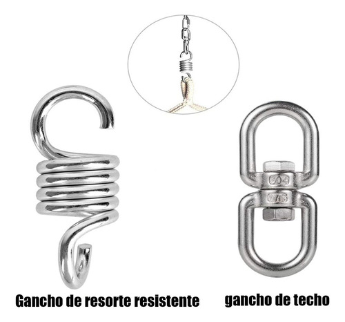Ganchos De Techo For Colgar Hamaca Trx Yoga Sus, 12 Piezas