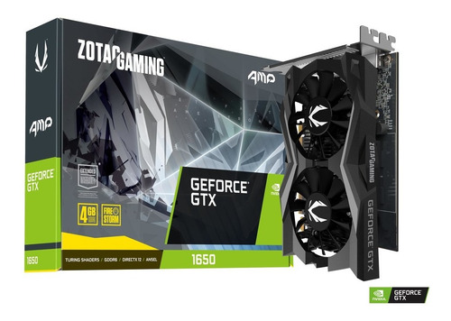 Tarjeta de video Nvidia Zotac Gaming GeForce GTX 16 Series GTX 1650 ZT-T16520D-10L 4GB