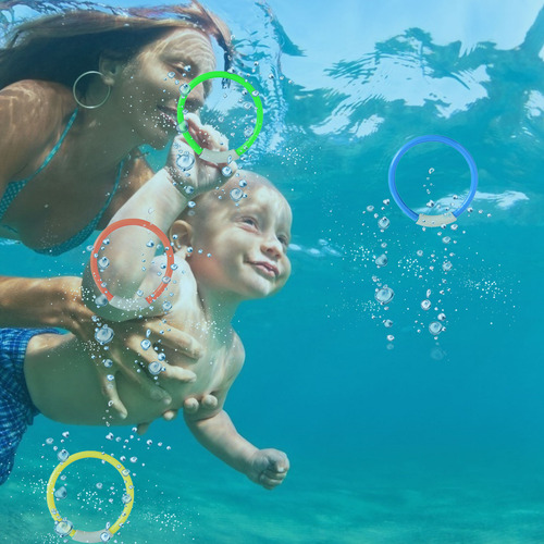 Colorido Fregadero Para Piscina En U Diving Ring Tra 1071