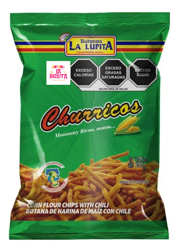 Churricos La Lupita De 200g Churritos