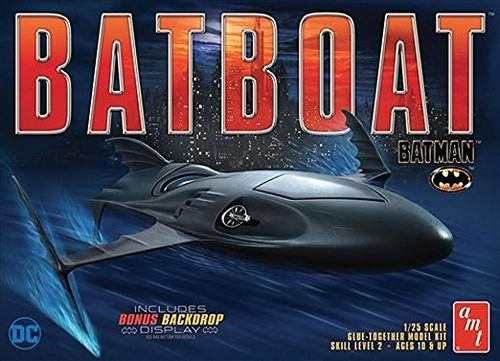 Batman Vuelve Kit Amt Batboat Modelo