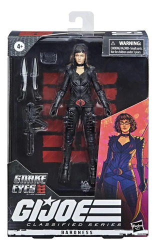 Baroness Snake Eyes Gi Joe Classified Series 