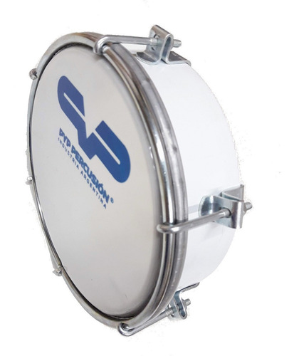 Caseta Tamborin Pyp Percusion De 6 Pulgadas Color Negro