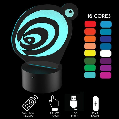 Luminária De Led - Profissão Psicopedagogia