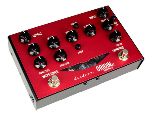 Imagem 2 de 8 de Pedal Pré-amp Para Baixo Ashdown Original Valve Pre-di