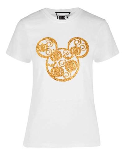 Playera Minnie Y Mickey Halloween Mujer