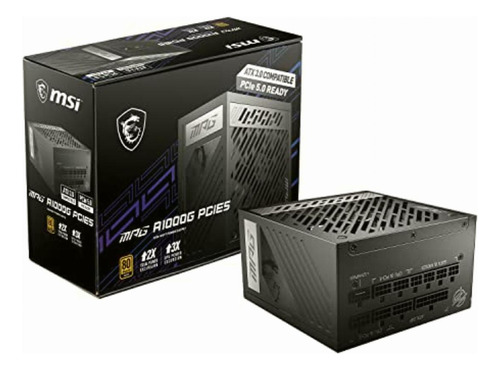 Msi Mpg A1000g Pcie 5 & Atx 3.0 Fuente De Alimentación Para