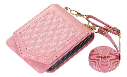Funda De Cuero Con Soporte For Tarjetas Cruzadas For Samsu