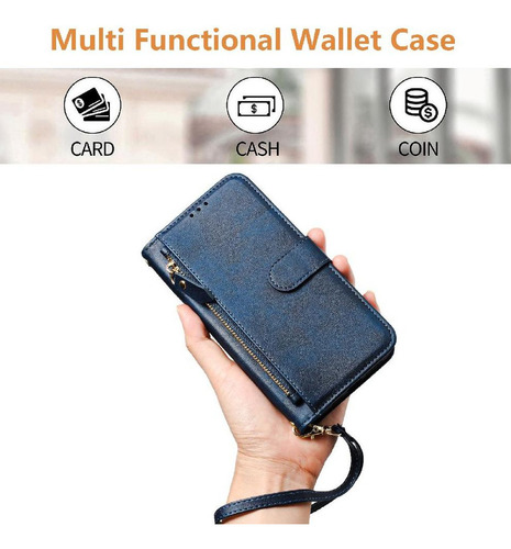 Funda Abatible For Oukitel C51 Titular De La Tarjeta Pu