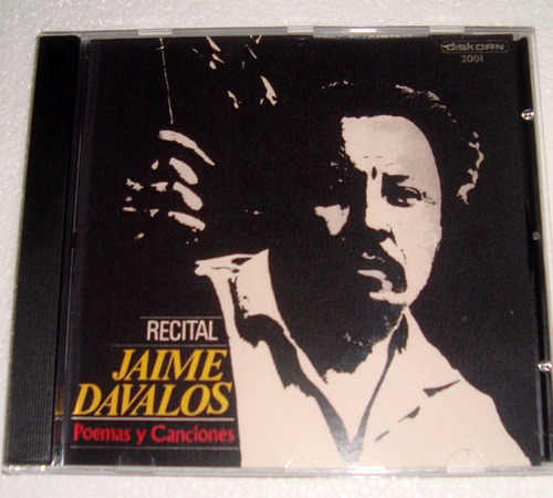 Jaime Davalos - Recital - Cd Bajado De Lp / Kktus 