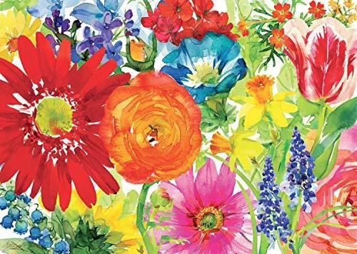 Rompecabezas Ravensburger Abundant Blooms De 1000 Piezas