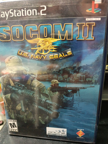 Socom Ii U.s. Navy Seale Para Ps2 Original Físico 