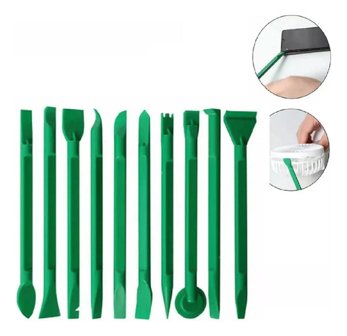 10 Espatulas Doble Punta Reparacion Display Touch Cel Tablet