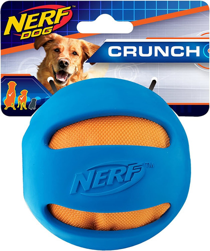 Pelota De Goma Crujible Nerf Dog