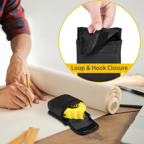 Soporte Para Cinta Métrica Bolsa De Almacenamiento Para