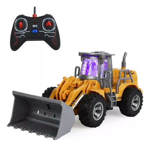 Tractor, Pala, Cargador, Metal, 5 Canales, Contr, Camión Rem