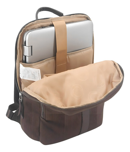 Mochila Amayra 67.c2615.3/marr/cuo Color Marrón