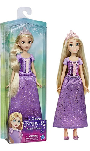Muñeca Princesa Disney Rapunzel Royal Shimmer Importada