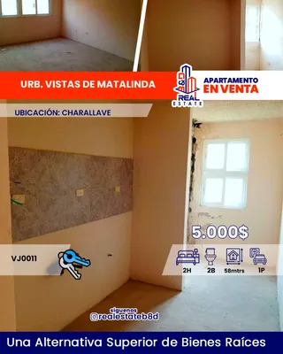 Apartamento en venta