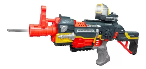 Metralleta Automática Lanza Dardos Toy Gun Juguete Niños