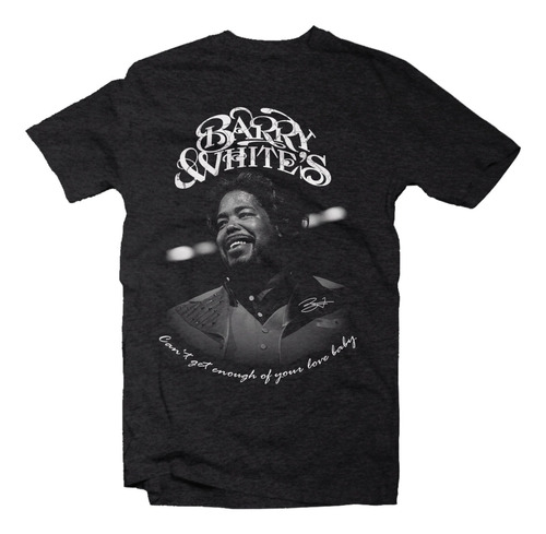 Playeras Barry White Full Color 9 Modelos Disponibles