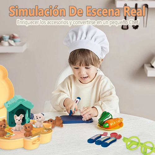Juguetes Para Niña Simulación Juego Mochila Kit
