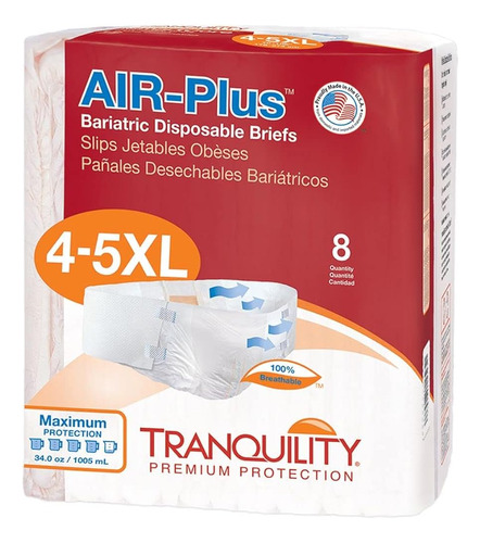 Calzoncillos Bariátricos Desechables Tranquility 4x-large Co