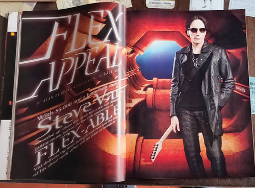 Revista Guitar World - Steve Vai - Black Sabbath - Tabs - Us (Usado)
