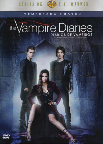 The Vampire Diaries Diario Vampiros Temporada 4 Cuatro Dvd