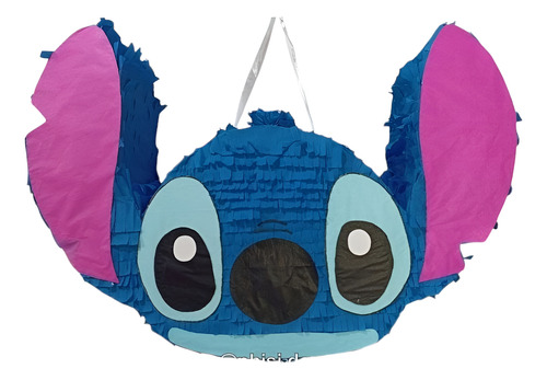 Piñata Artesanal Tematico Stitch Stitch Cara Stitch Disney Grande