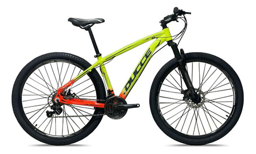 Bicicleta Bike Ducce Vision Aro 29 Gt X1 Amarelo/laranja T17