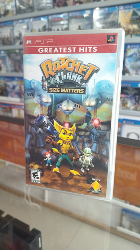 Ratchet And Clank: Size Matters Psp Usado