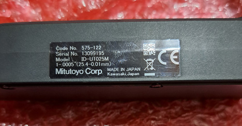 Indicador Mitutoyo Absolute Id-u1025m