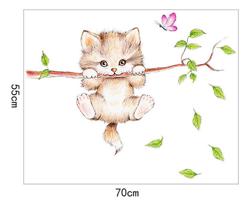 Adhesivo De Pared De Primavera Para Dormitorio, Estudio, Fon